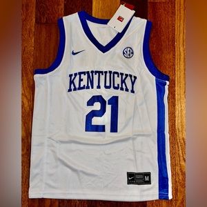 YOUTH University of Kentucky wildcats basketball jersey Wagner #21